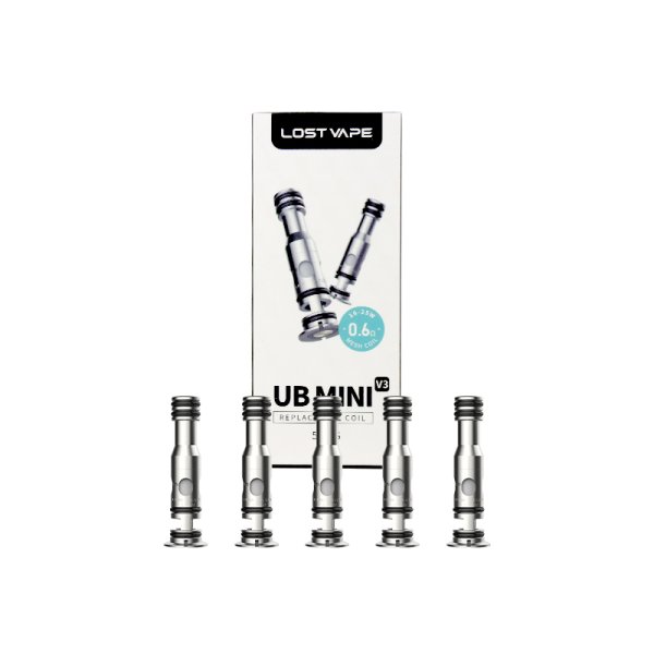 Coils UB Mini V3 series 0.6/0.8/1.0Ω (5pcs) - Lost Vape