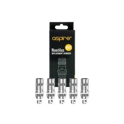 Résistances Nautilus 0.4/0.7Ω & 0.3/0.7/1.0Ω Mesh (5pcs) - Aspire