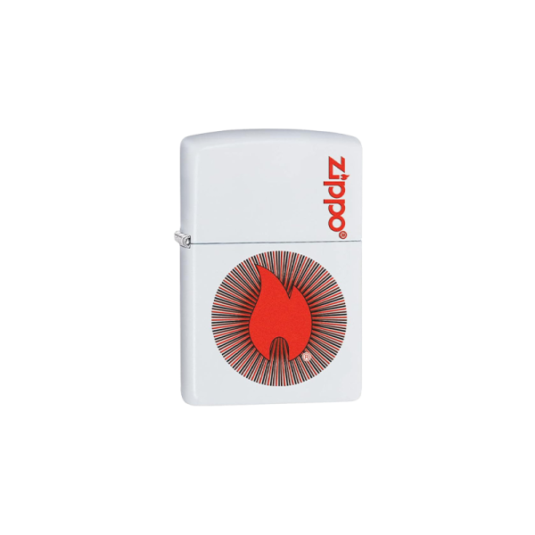 Lighter Flame With Rays - Zippo