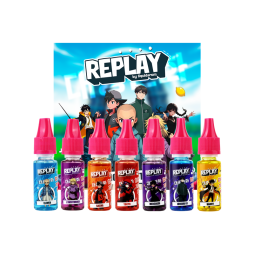 Replay 0mg 10ml (7pcs) - Liquidarom