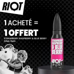 [Offer] Buy 1 Strawberry Raspberry Blueberry 0mg 50ml, Get 1 Free - Punx by Riot