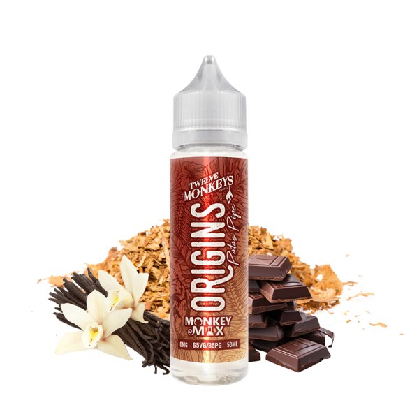 Patas Pipe 0mg 50ml - Twelve Monkeys