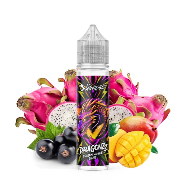 Dragon Mangue Cassis 0mg 50ml - Liquideo Dragonzz Dragon Mangue Cassis 0mg 50ml - Liquideo Dragonzz