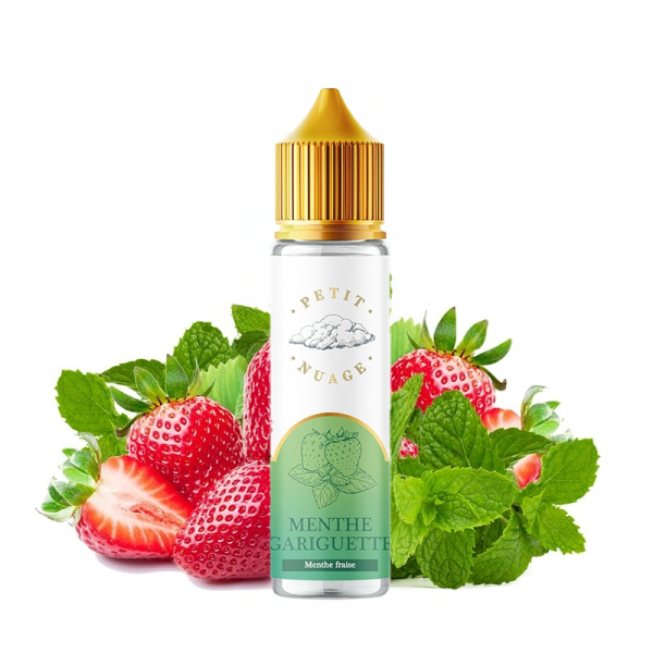 Menthe Gariguette 0mg 50ml - Petit Nuage Menthe Gariguette 0mg 50ml - Petit Nuage