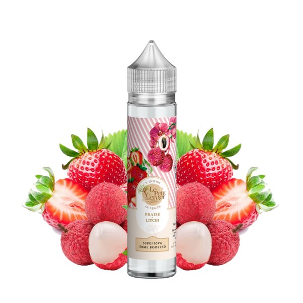 Fraise Litchi 0mg 50ml - Le Petit Verger by Savourea