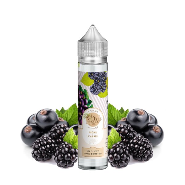 Mûre Cassis 0mg 50ml - Le Petit Verger by Savourea