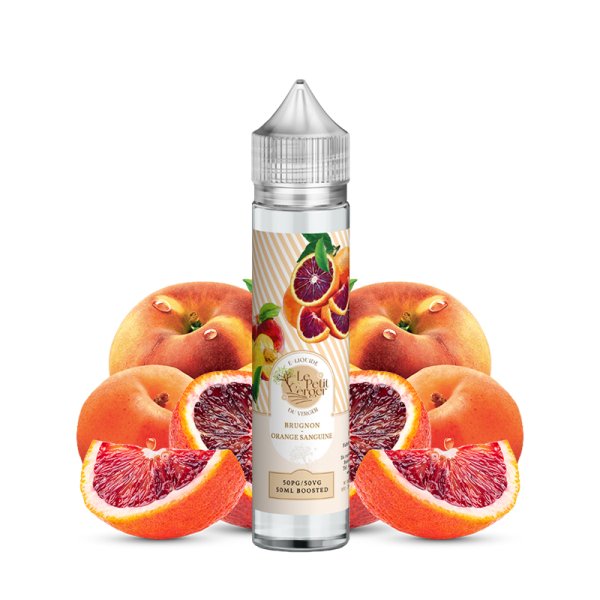 Brugnon Orange Sanguine 0mg 50ml - Le Petit Verger by Savourea