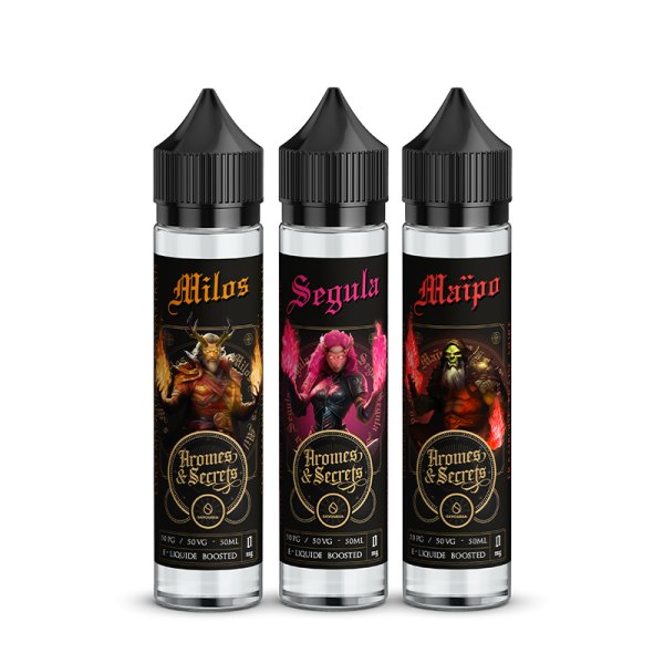 Tripack (Milos/Segula/Maïpo) (3pcs) 0mg 50ml - Arômes & Secrets by Savourea