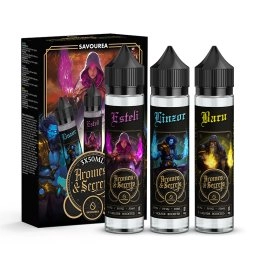 Tripack (Linzor/Esteli/Baru) (3pcs) 0mg 50ml - Arômes & Secrets by Savourea