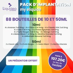 [Pack] My E-liquide Implementation Offer - Liquideo