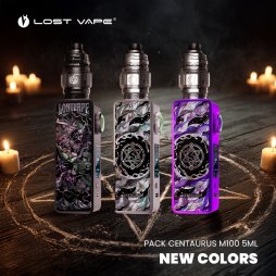Pack Centaurus M100 5ml New Colors - Lost Vape