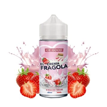 El Crema Fragola 0mg 100ml - Ce' Good