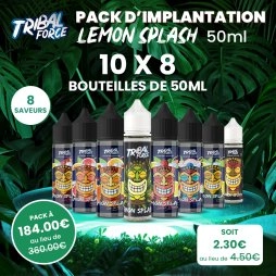 Pack d'Implantation Lemon Splash 50ml (80pcs) - Tribal Force