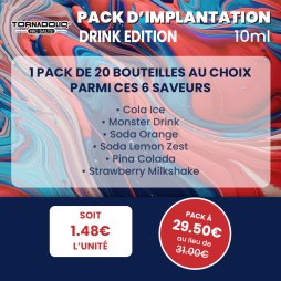 [Pack] Tornadoliq Drink Edition 20mg (20pcs)