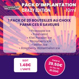 [Pack] Tornadoliq Crazy Edition 20mg (20pcs)