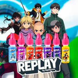 Replay 0mg 10ml (7pcs) - Liquidarom