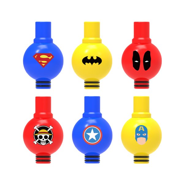Drip Tip 510 Superheroes Series 23mm - Fumytech