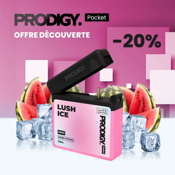 [Offre] Lush Ice 0mg 25ml - Prodigy Pocket by Vape Maker