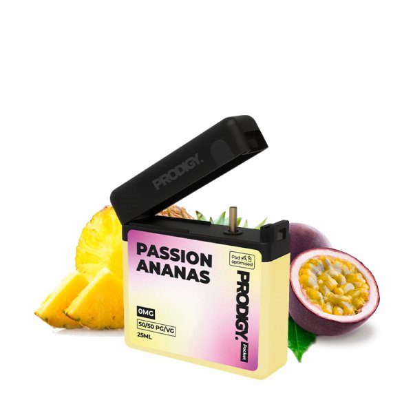 [Destock] Passion Ananas 0mg 25ml - Prodigy Pocket by Vape Maker