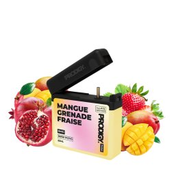 Mangue Grenade Fraise 0mg 25ml - Prodigy Pocket by Vape Maker
