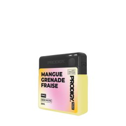 Mangue Grenade Fraise 0mg 25ml - Prodigy Pocket by Vape Maker