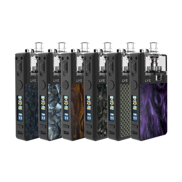 Kit Pod Orion II Pro Black + RBA 4.5ml 1900mAh - LVE