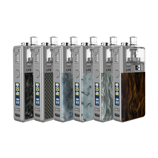 Pack Pod Orion II Pro Silver + RBA 4.5ml 1900mAh - LVE