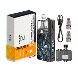Kit Pod Orion II Pro Black 4.5ml 1900mAh - LVE