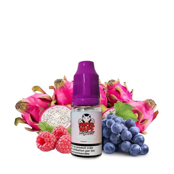 [Destock] Fruits du Dragon Framboise Raisins Nic Salt 10ml - Vampire Vape