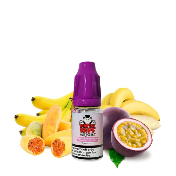 [Destockage] Fruit de la Passion Banana Curuba Nic Salt 10ml - Vampire Vape