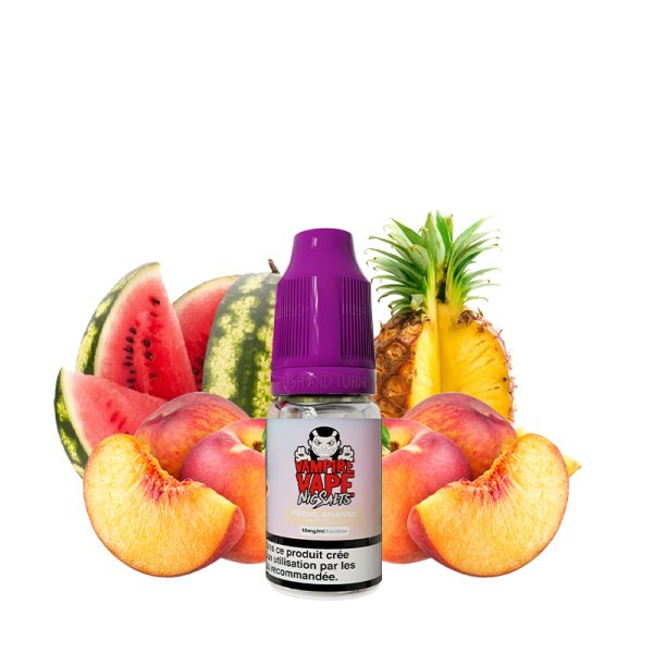 [Destock] Pêche Ananas Pastèque Nic Salt 10ml - Vampire Vape