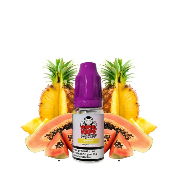 [Destock] Ananas Pawpaw Nic Salt 10ml - Vampire Vape