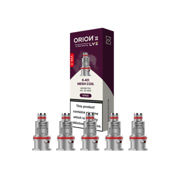 Résistances Orion II Pro 0.4/0.6/0.8Ω (5pcs) - LVE