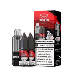 Cubic 30k Cartridge 10+2ml (1pcs) + E-liquids 20mg 10ml (2pcs) - Crown Bar by Al Fakher