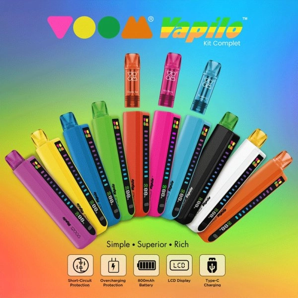 Starter Kit Vapilo 800Puffs 20mg - Voom