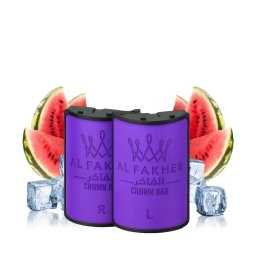 Prefilled Cartridges Hyper Max Advanced 30k 6mg 10+10ml (2pcs) - Crown Bar by Al Fakher