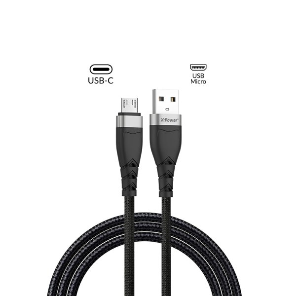 USB-A to Micro USB Charging Cable (1pc) - X-Power