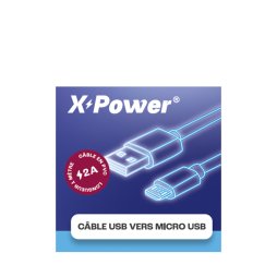 Câble de Charge USB-A Vers Micro USB (1pc) - X-Power
