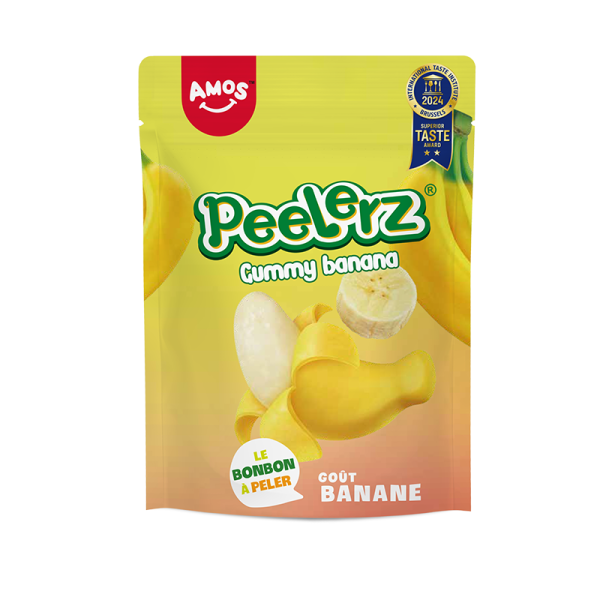 Bonbons Peelerz Banane 120g - Amos