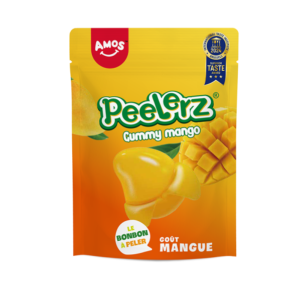Bonbons Peelerz Mangue 120g - Amos