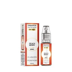 Peach Berry Nic Salts 20mg 10ml - Intense by Tornadoliq