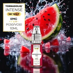 Watermelon Ice Nic Salts 20mg 10ml - Intense by Tornadoliq