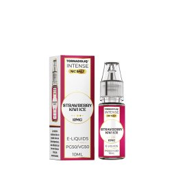 Strawberry Kiwi Ice Nic Salts 20mg 10ml - Intense by Tornadoliq
