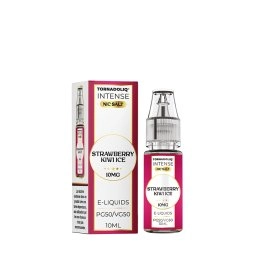 Strawberry Kiwi Ice Nic Salts 20mg 10ml - Intense by Tornadoliq