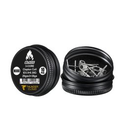 Blaze 3-Core Clapton Coils Ni80 0.28/0.35Ω (10pcs) - Thunder Cloud x Mike Vapes