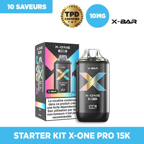 [Destockage] Starter Kit X-One Pro 15k 1% - X-Bar