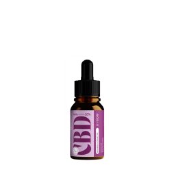 Huile CBD + Mélatonine Full Spectrum Bonbon Violette Douce Nuit 10ml - BY CDS
