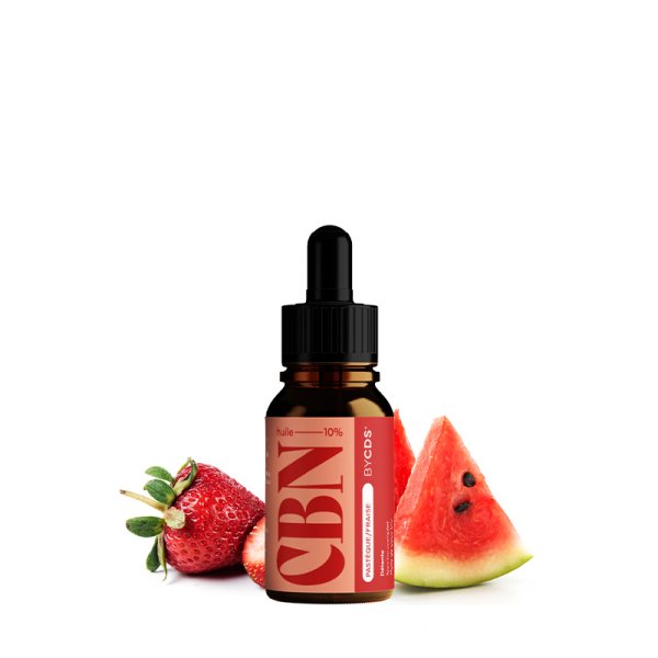 Full Spectrum Pastèque/Fraise Détente CBN Oil 10ml - BY CDS