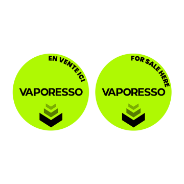 [PLV]  Sticker FR/EN - Vaporesso