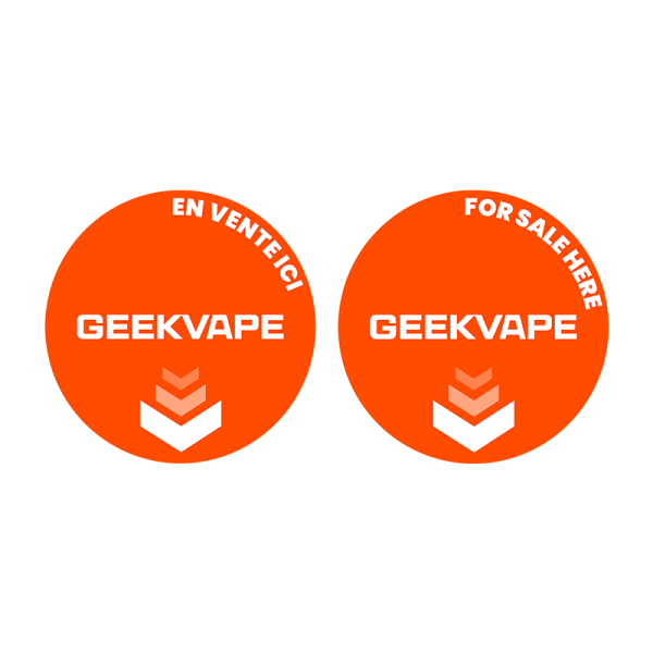 [PLV]  Sticker FR/EN - Geekvape